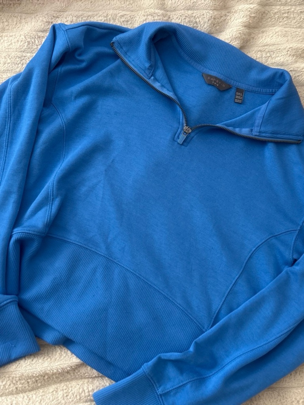 Blue Dakine Quarter-Zip Sweater